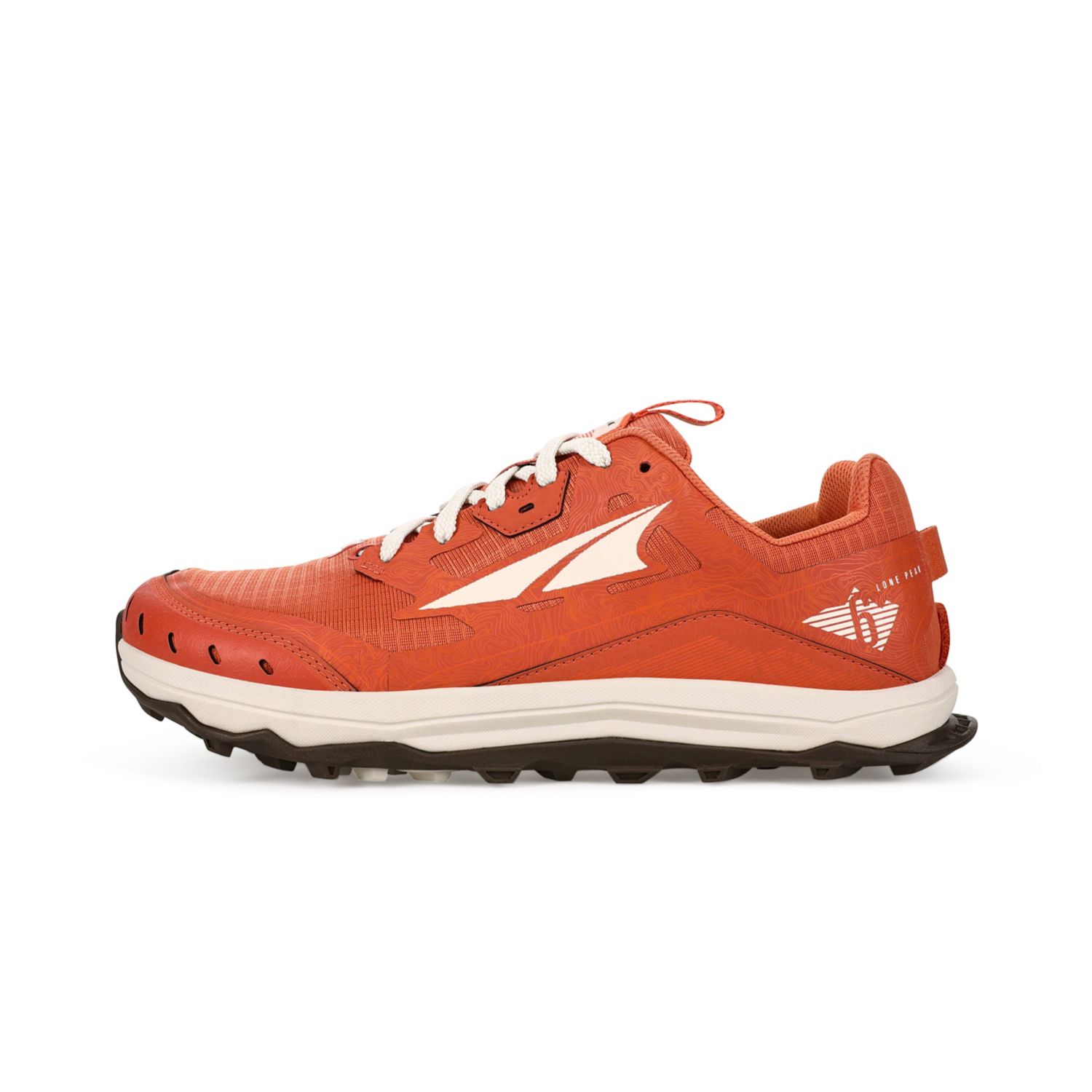 Zapatillas De Trail Running Altra Lone Peak 6 Mujer Rojas Gris | Costa Rica-41978529